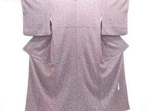 作家物　群鶴模様小紋着物